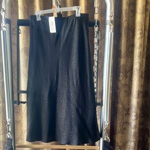 Evereve Peyton Jensen Elegant Black Skirt NWT Sz: L